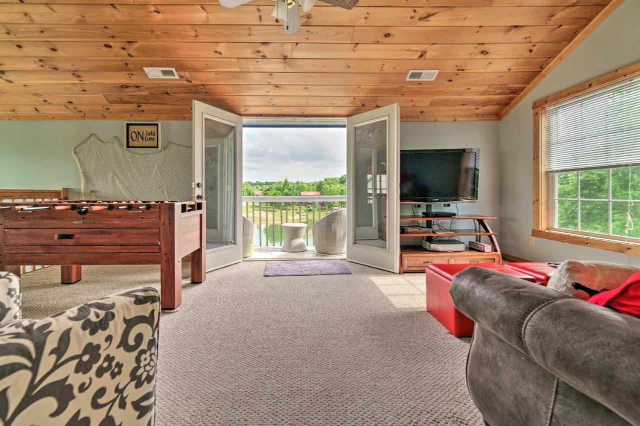 Sevierville Lake House With Deck And Foosball Table! المظهر الخارجي الصورة