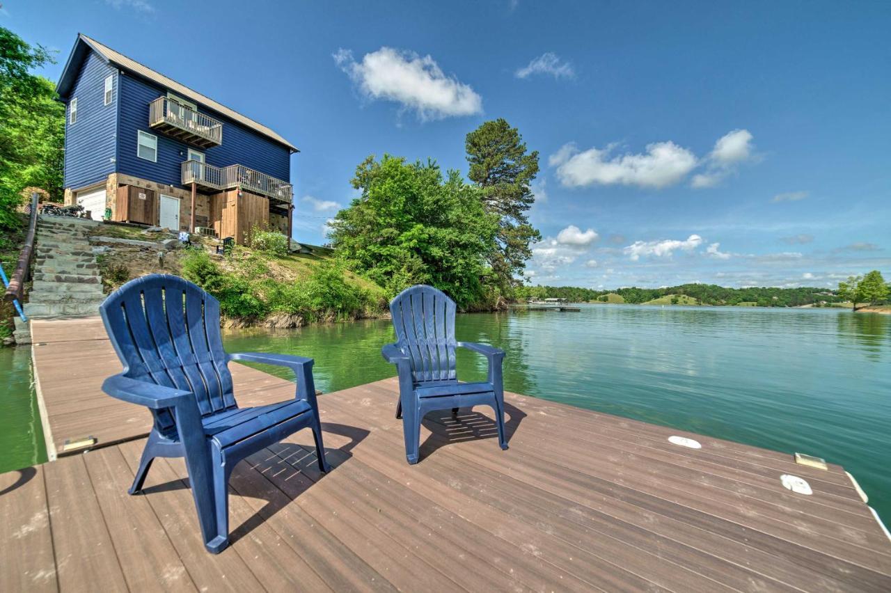Sevierville Lake House With Deck And Foosball Table! المظهر الخارجي الصورة